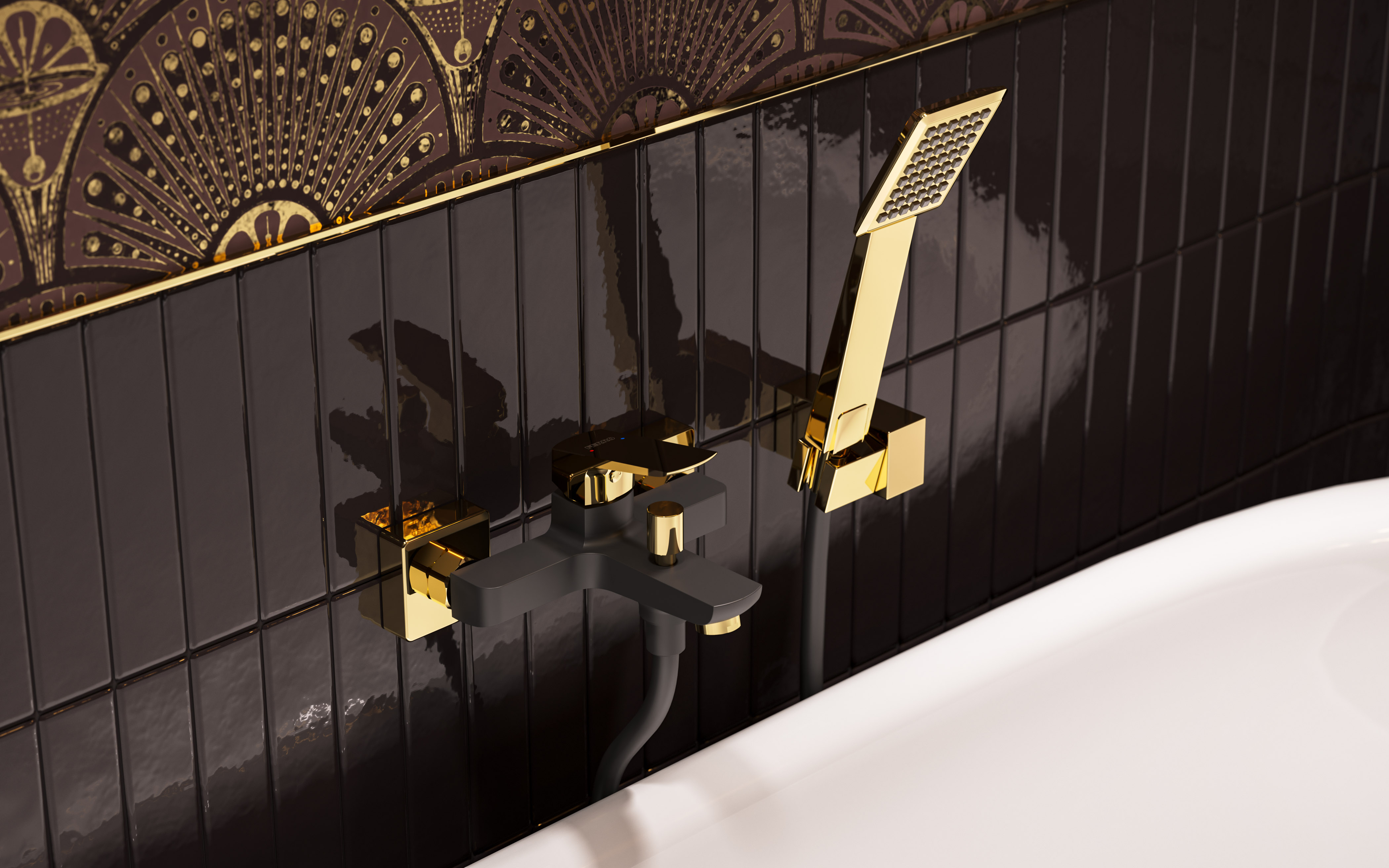 VITTO BLACK/GOLD VERDELINE - Kolekcijos nuotrauka