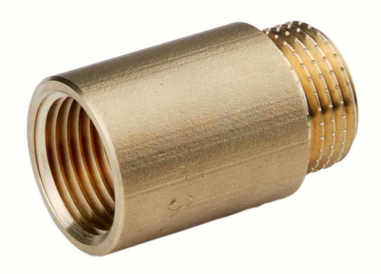 Product: PRZEDŁUŻKA MOSIĘŻNA 1/2" 25 MM ŻÓŁTA